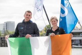 Two Irish solo racers in the Figaro - Tom Dolan of County Meath and Joan Mulloy of County Mayo are taking on the might and depth of the French Figaro race