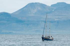 The Celtic Mist spent four weeks surveying Iceland’s coast