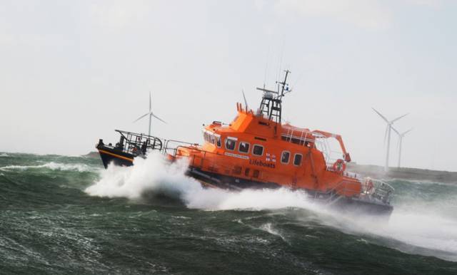 The volunteer lifeboat crew was first requested to launch their all-weather lifeboat shortly after 9am this morning