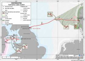 Fibre Optic Cable Laying In The Irish Sea This Weekend