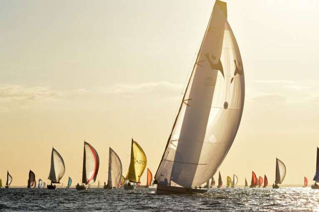 A spectacular start to the 2019 RORC Morgan Cup race to Dieppe in France. In 2020, the offshore race is rumoured to be heading to Ireland