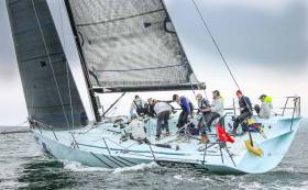 Bangor Town Regatta – The head turner will be Jamie McWilliam&#039;s Ker 40 from Royal Hong Kong Yacht Club seen here competing at Howth&#039;s Wave Regatta