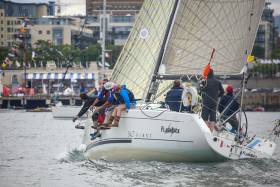 Paddy Gregory&#039;s Flashback took the Offshore lead at Dun Laoghaire Regatta this afternoon