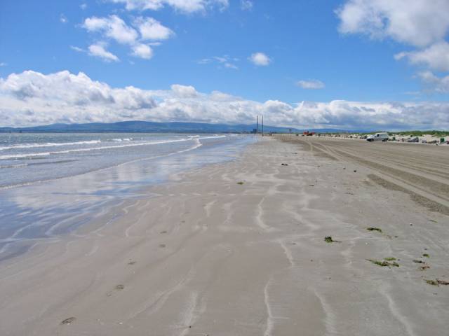 Swimming is prohibited at Dollymount (above) and Sandymount pending the results of water quality tests