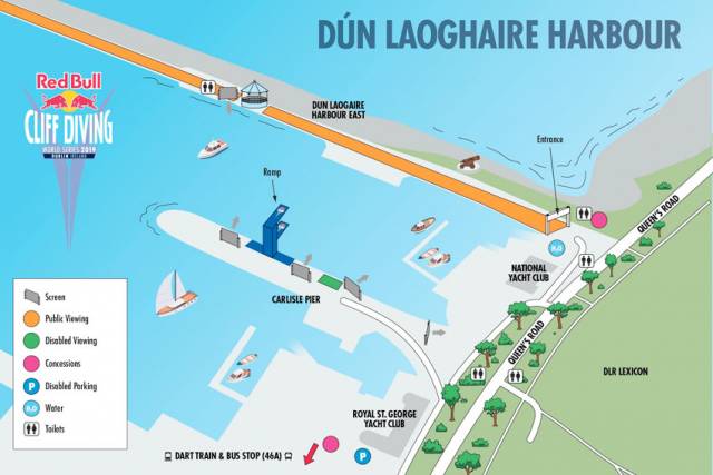 Red Bull Cliff Divers To Wow Crowds In Dun Laoghaire Next Month