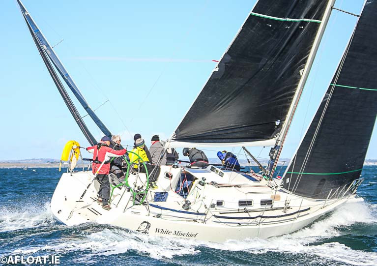 Tim and Richard Goodbody's J109 White Mischief was the Thursday IRC winner in DBSC Cruisers One division