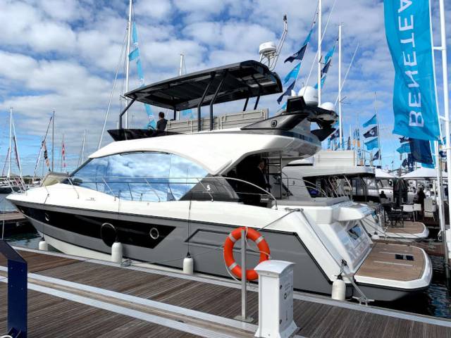 The new Monte Carlo 52 at the Beneteau Village SBS