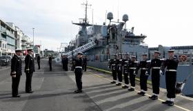 The Public Service Pay Commission is likely to propose increases in military service allowances for Army personnel and to patrol duty allowances for Naval Service members, sources said. Above L.É. William Butler Yeats annual inspection recently held in the Port of Galway.