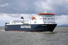 Clipper Point added freight capacity on the Dublin-Heysham route in October. Overall Seatruck&#039;s freight levels through the UK port saw a 30% rise with further growth expected following opening of a relief road.