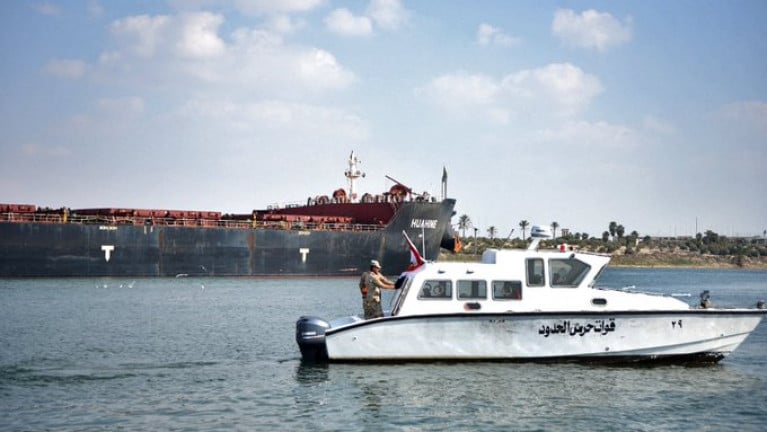 Egypt&#039;s Suez Canal Authority says a shipping traffic jam caused by a giant container vessel getting stuck on the crucial waterway for almost a week has been cleared