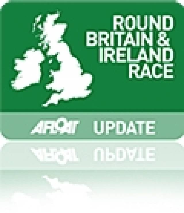 Course Change in Round Britain and Ireland Race