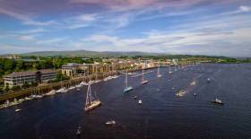 The Clipper race on a previous visit to Derry