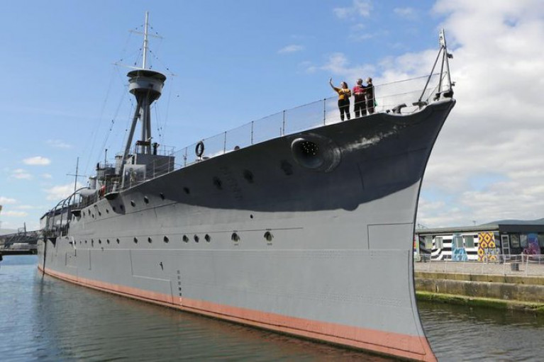 HMS Caroline, Afloat adds the former UK Royal Navy WW1 C-class light-cruiser which fought in the Battle of Jutland was restored into a tourism visitor attraction based in Belfast Harbour has been closed since March.