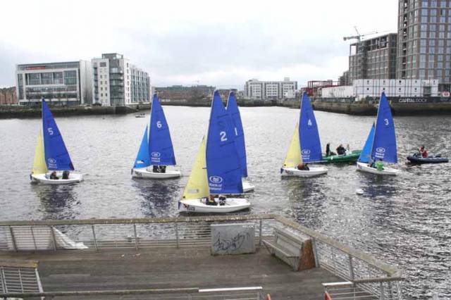 UCD Sailing Team Success on the Liffey at Annual Colours Match