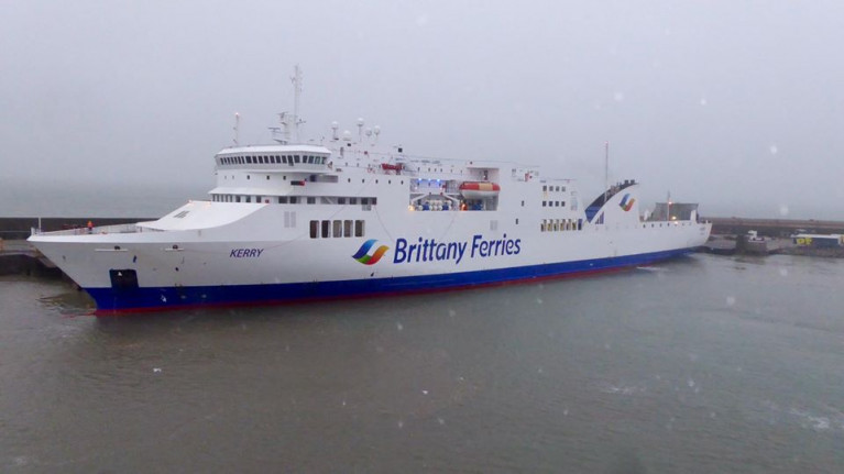 Due to COVID-19 there is further widespread travel disruption and cancellations with changes to Brittany Ferries schedules on Ireland-France and Ireland-Spain routes and notably that the new Rosslare-Roscoff route will not open on 23 March, which Irish Ferries withdrew the seasonal service last year. AFLOAT also adds the ropax ferry Kerry berthed at Rosslare Europort for the first time (as when seen last month) prior to its maiden voyage to Spain and from the ferry returned this afternoon to the Wexford port with the last 'passengers' to use the service before it becomes freight-only.  