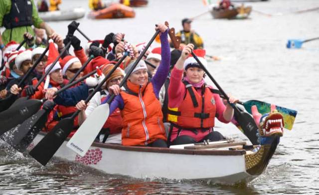 Liffey “All in a Row” Challenge Raises Funds for RNLI Lifeboats & Irish Underwater Search & Recovery