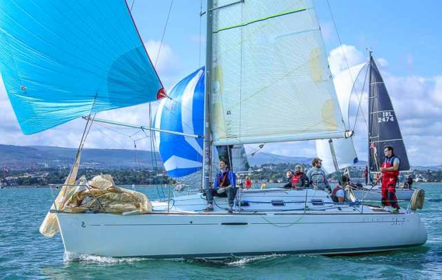 Levana skippered by Jean Mitton competed in the Beneteau 31.7 class race that featured a 100% turnout to mark the last DBSC Thursday Race of 2018