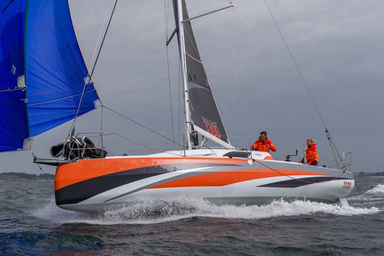 Making sailing fun again – the user-friendly Sun Fast 3300 provides maximum sport for best-utilised effort as the boat moves over rather than through the water.
