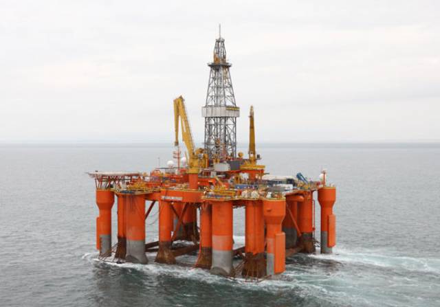 Rigs like the Blackford Dolphin have been used for offshore exploration in Irish waters