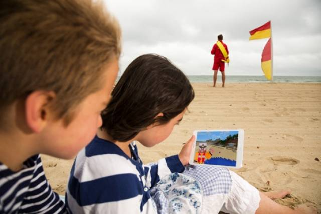 The RNLI's Beach Builder Challenge uses the popular video game Minecraft to teach water safety