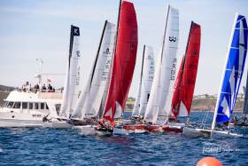 The Multihull National Championships are being raced as part of Dinghyfest 2019 at Royal Cork. Scroll down for photo gallery