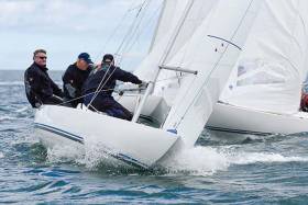 Jaguar has taken the lead at the Royal St. George Dragon East Coasts Championships