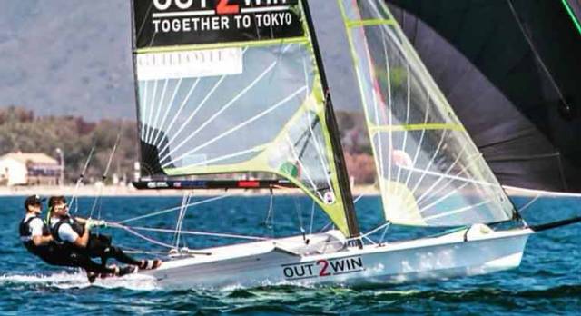 Tokyo trialists Ryan Seaton and Seafra Guilfoyle are entered for March's Trofeo Princesa Sofía regatta in the 49er class