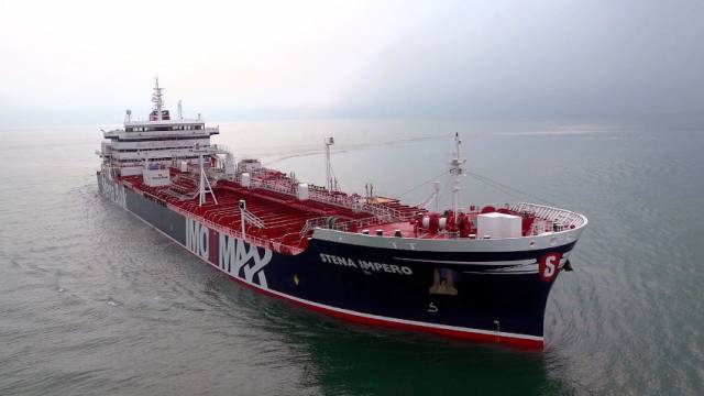 Stena Impero sailed out of Iranian waters on Friday 27 September
