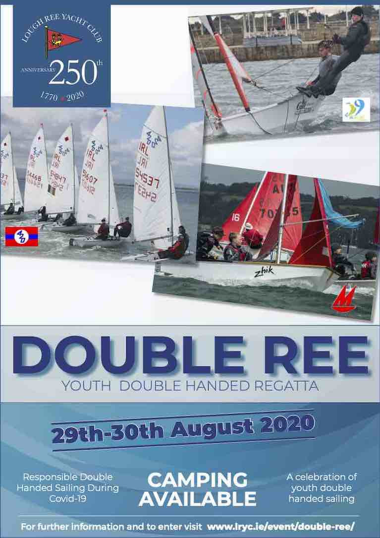 Double Ree is a fantastic opportunity to showcase double-handed sailing and for sailors to see other classes in action, as all the classes will be raced in the same location