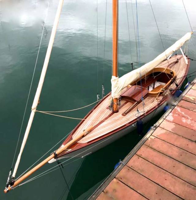 The newly-restored Marguerite of 1896 vintage is the latest addition to Dun Laoghaire’s flotilla of classic yachts