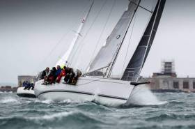 RORC Commodore, Michael Boyd&#039;s First 44.7 Lisa, winner of the 2017 Morgan Cup Race