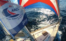 Tradewind sailing of the Atlantic Rally for Cruisers (ARC) 2018
