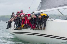 The Joker II crew from Dun Laoghaire skippered by John Maybury will defend their ICRA crown in Galway Bay