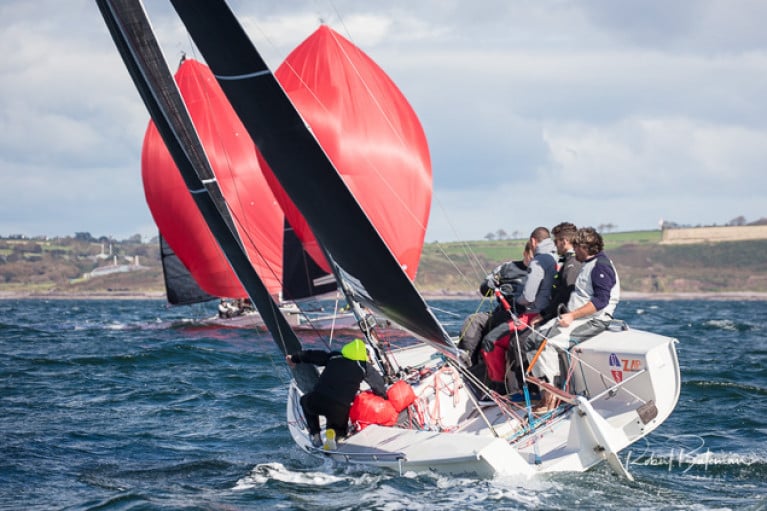 Robert O'Leary and the Dutch Gold crew are looking to retain the 1720 title in Cork Harbour on September 25th