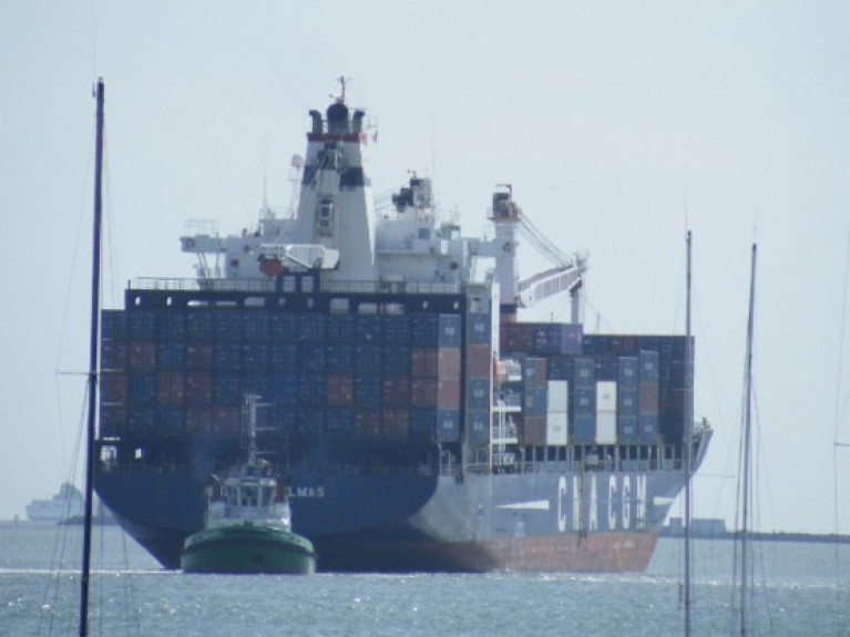 UK Free Ports: Many of the 30 ports believed to be preparing bids for free port status are in UK northern areas won by the Conservatives. Above: File photo of containership Nicolas Delmas AFLOAT adds when operating between Irish and UK ports in addition connecting continental mainland Europe.