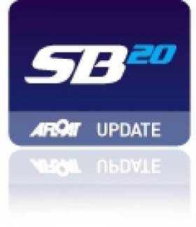 Nine SB20s for Light Air DBSC Thursday Race