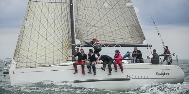 Paddy Gregory and Don Breen's First 34.7 'Flashback' took the IRC White Sail prize