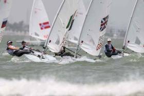 The National Yacht Club&#039;s Nell Staunton is up to eighth overall with one race left to sail