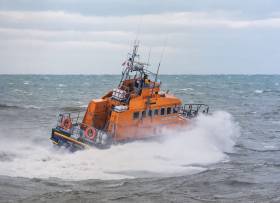 Larne RNLI’s all-weather lifeboat