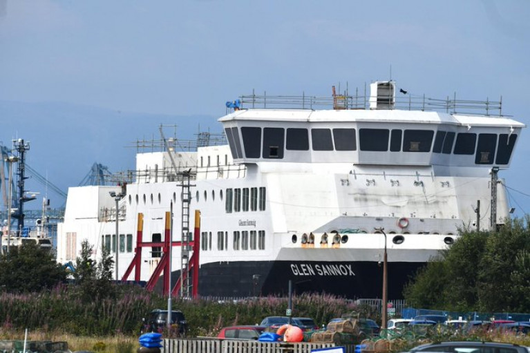 The Scottish Government has been told it will have to pay £5 million to insurers over the Clydeside shipyard of Ferguson Marine ferries fiasco. This involved a pair of ferries for CalMac with Glen Sannox (above) for the Arran route and a sister for Skye-Harris-North Uist services.