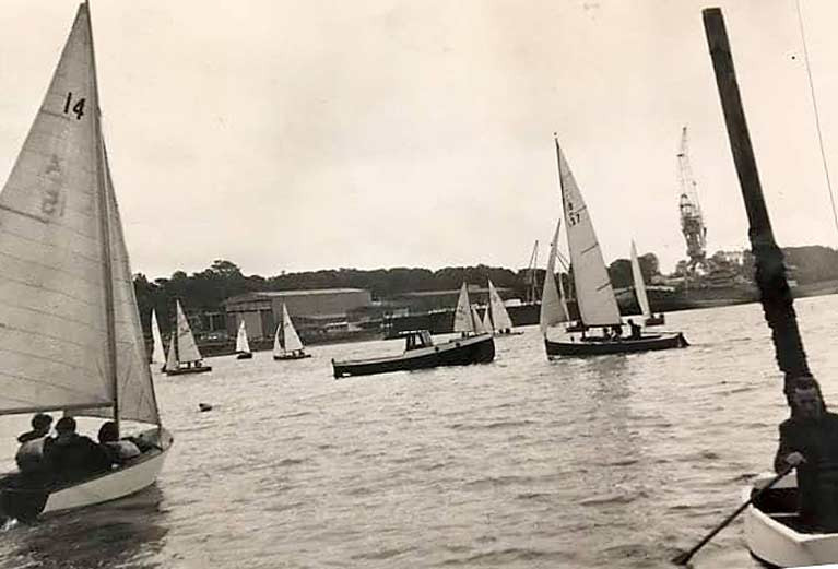 Monktown Bay Sailing Club in the 1970s