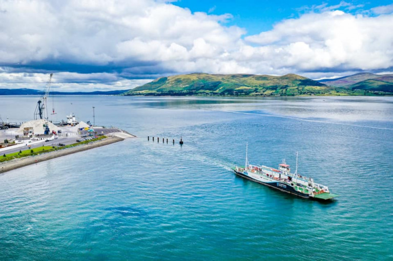 Coastal car ferry service on Carlingford Lough is set to recommence next Saturday, 15 May. The ferry, Afloat adds is Aisling Gabrielle which links Greenore, Co Louth (above) and Greencastle, Co Down.