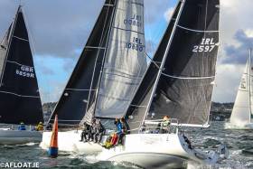 Dun Laoghaire yacht Windjammer (IRL2597) is in contention for overall honours in the ISORA Viking Marine Coastal Series this Saturday