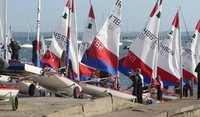 Toppers were the biggest fleet of the 30th edition of the RYA NI youth championships