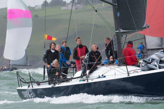 Class Zero leader Dark Angel from Wales competing in Cork Harbour today. See Bob Bateman's ICRA photo gallery from day two below