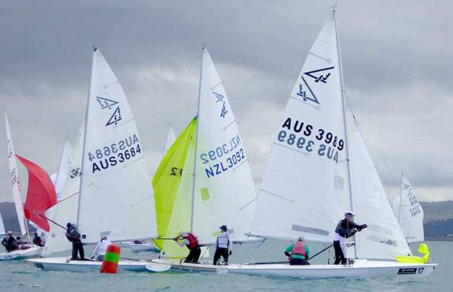 Just one race was held in light Easterly breezes between 5–8 knots