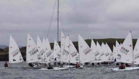 There was a 125 boat turnout at Baltimore Sailing Club for the Laser Munster Championships