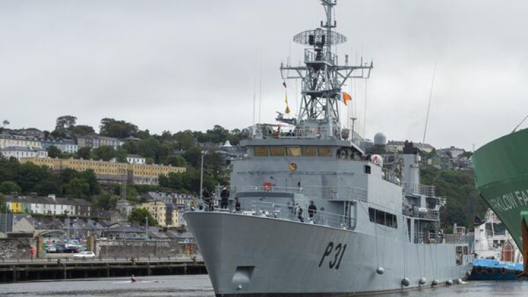 The decommissioning on Friday of LÉ Eithne (above) and a pair of coastal patrol vessels LÉ Orla and LÉ Ciara will free up some of the skeleton crews who have been maintaining them to work on other ships