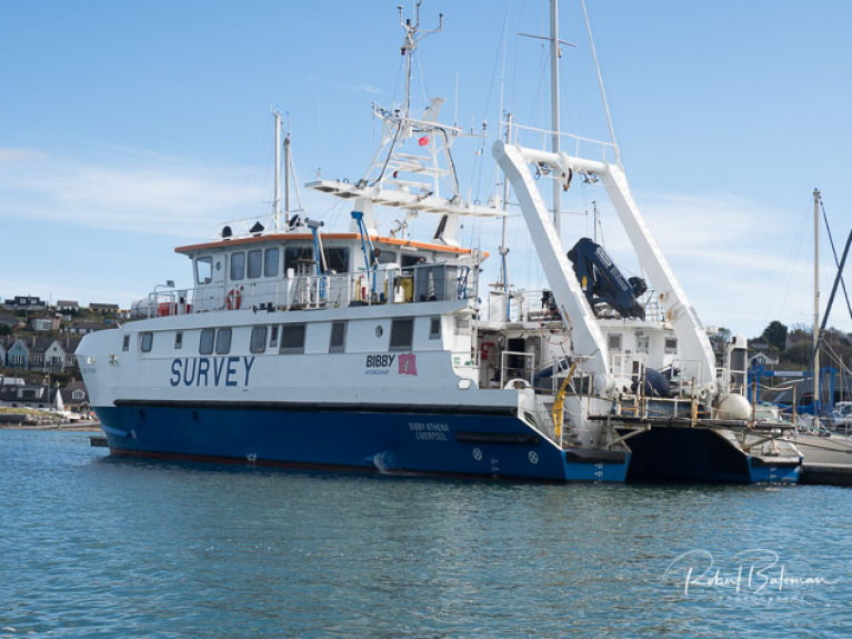 Research/Survey Vessel Bibby Athena in Crosshaven