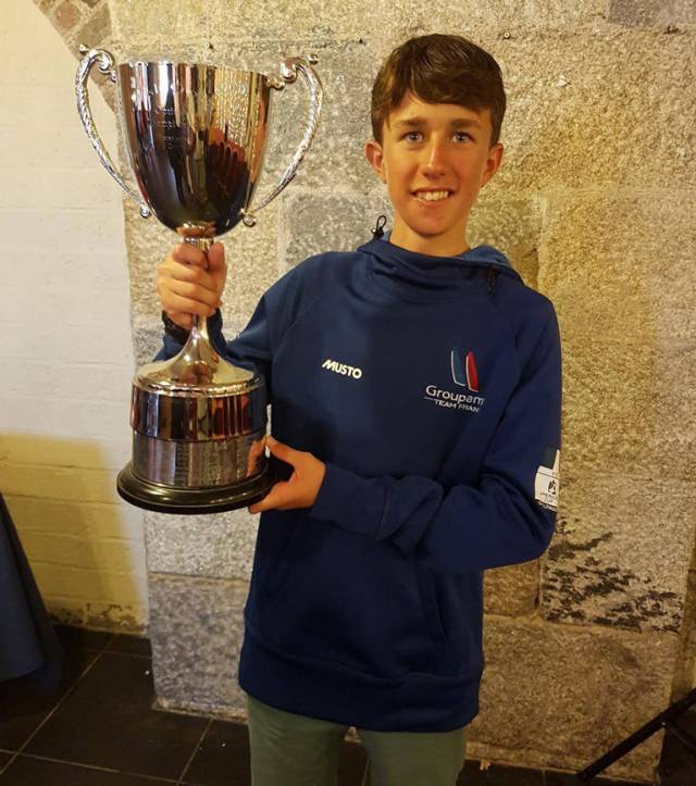 Rian Geraghty-McDonnell, Winner of the Irish Optimist National Senior Championship